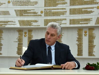 El presidente de la República de Cuba Miguel Díaz-Canel Bermúdez realiza visita oficial a Belarús