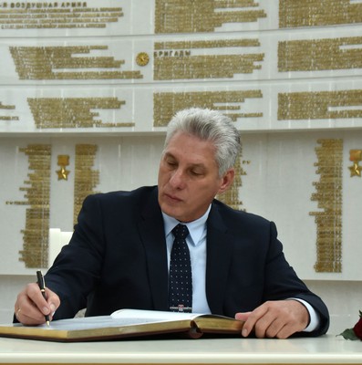 El presidente de la República de Cuba Miguel Díaz-Canel Bermúdez realiza visita oficial a Belarús