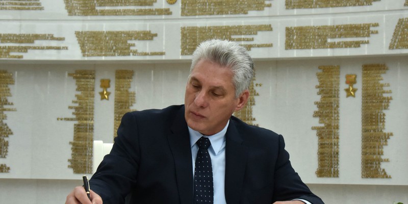 El presidente de la República de Cuba Miguel Díaz-Canel Bermúdez realiza visita oficial a Belarús