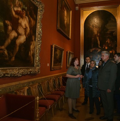 Visita de Trabajo de Díaz-Canel a San Petersburgo, Rusia