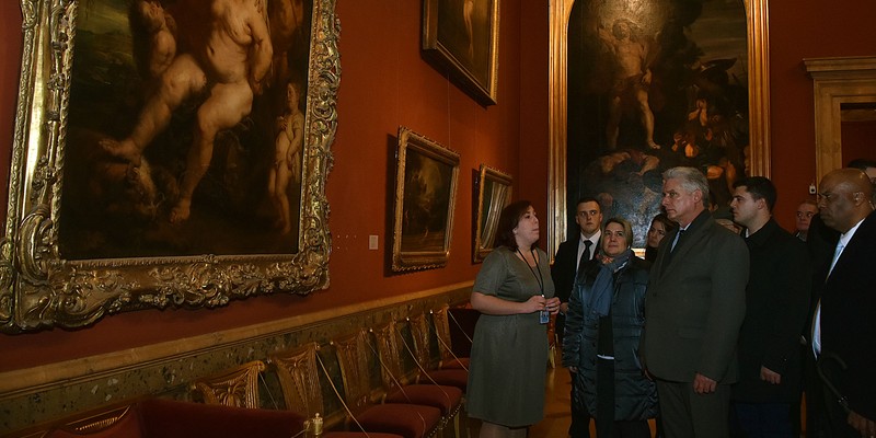Visita de Trabajo de Díaz-Canel a San Petersburgo, Rusia