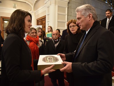 Visita de Trabajo de Díaz-Canel a San Petersburgo, Rusia