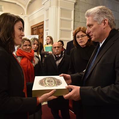 Visita de Trabajo de Díaz-Canel a San Petersburgo, Rusia
