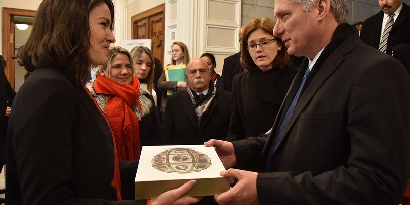 Visita de Trabajo de Díaz-Canel a San Petersburgo, Rusia