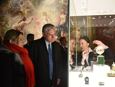Visita de Trabajo de Díaz-Canel a San Petersburgo, Rusia