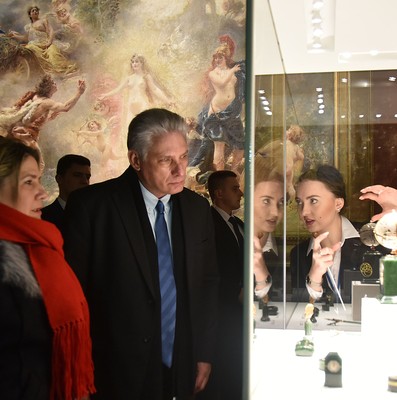 Visita de Trabajo de Díaz-Canel a San Petersburgo, Rusia