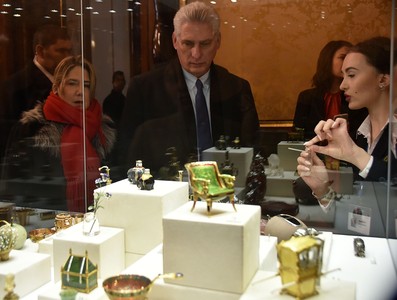 Visita de Trabajo de Díaz-Canel a San Petersburgo, Rusia