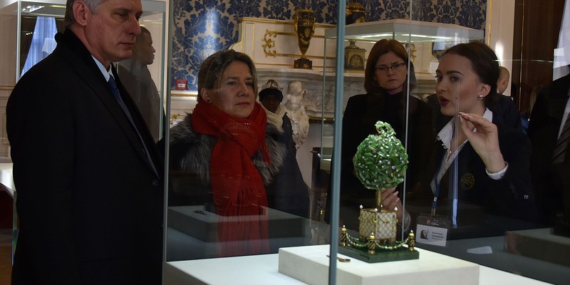 Visita de Trabajo de Díaz-Canel a San Petersburgo, Rusia
