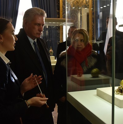 Visita de Trabajo de Díaz-Canel a San Petersburgo, Rusia