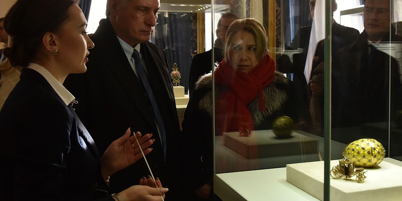 Visita de Trabajo de Díaz-Canel a San Petersburgo, Rusia