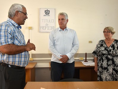 Visita Gubernamental a la provincia Mayabeque
