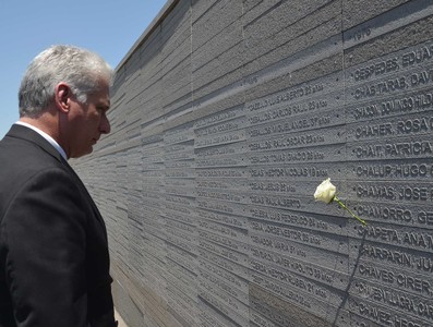 Visita Díaz-Canel a la Argentina