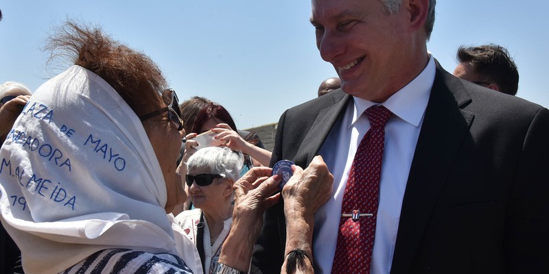 Visita Díaz-Canel a la Argentina