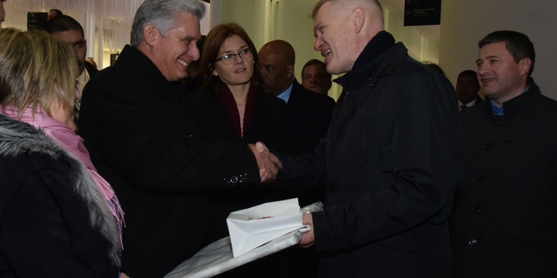 Visita de Trabajo de Díaz-Canel a Moscú, Rusia