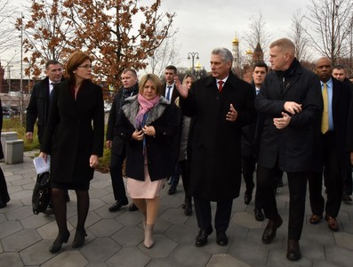 Visita de Trabajo de Díaz-Canel a Moscú, Rusia
