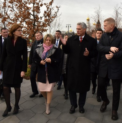 Visita de Trabajo de Díaz-Canel a Moscú, Rusia