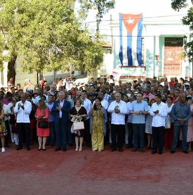 Participa presidente Díaz-Canel en celebraciones del 330 Aniversario de la ciudad de Santa Clara