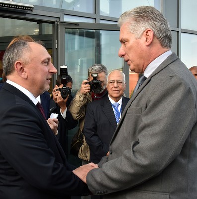 El presidente de la República de Cuba Miguel Díaz-Canel Bermúdez realiza visita oficial a Belarús