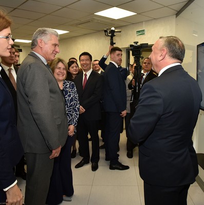 El presidente de la República de Cuba Miguel Díaz-Canel Bermúdez realiza visita oficial a Belarús
