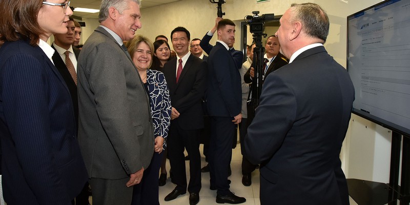 El presidente de la República de Cuba Miguel Díaz-Canel Bermúdez realiza visita oficial a Belarús