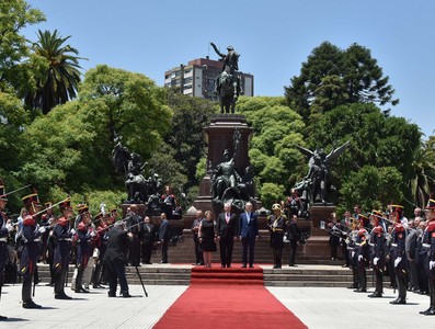 Visita Díaz-Canel a la Argentina