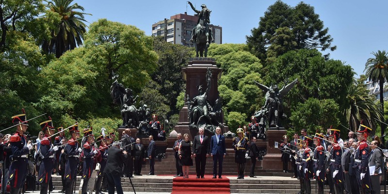 Visita Díaz-Canel a la Argentina
