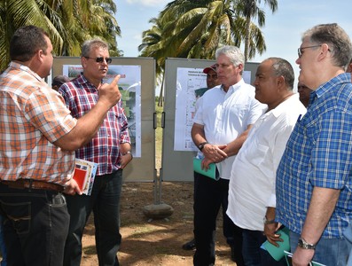 Visita Gubernamental a la provincia de Granma