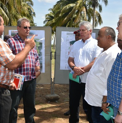 Visita Gubernamental a la provincia de Granma