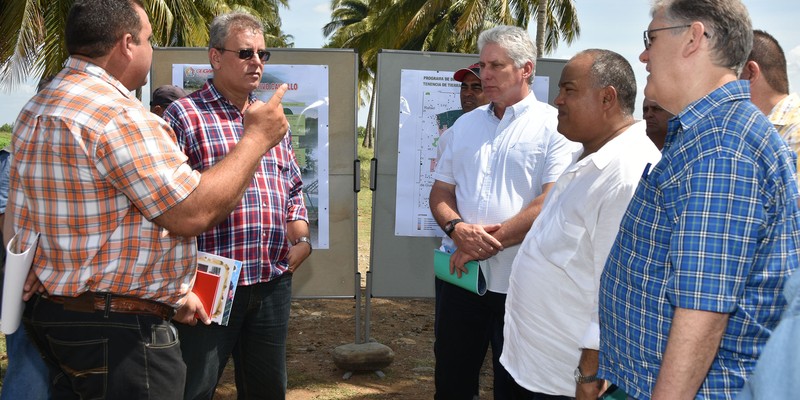 Visita Gubernamental a la provincia de Granma