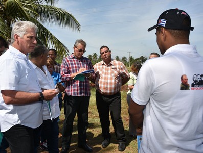 Visita Gubernamental a la provincia de Granma