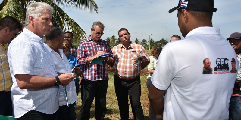 Visita Gubernamental a la provincia de Granma