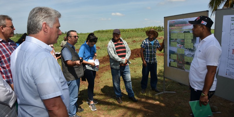 Visita Gubernamental a la provincia de Granma