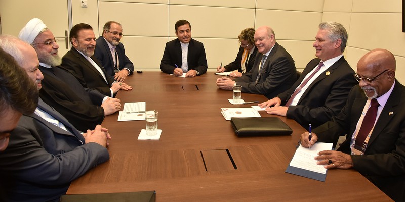 Miguel Díaz-Canel Bermúdez en Azerbaiyan para participar en XVIII Cumbre MNOAL