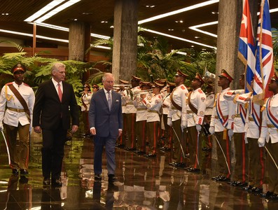 Recibimiento Oficial al Principe de Gales