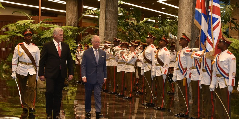 Recibimiento Oficial al Principe de Gales