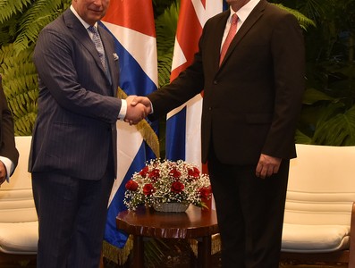 Recibimiento Oficial al Principe de Gales