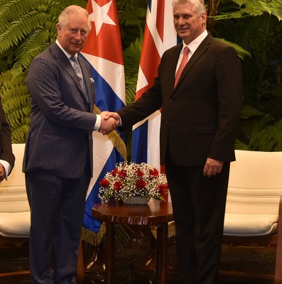 Recibimiento Oficial al Principe de Gales