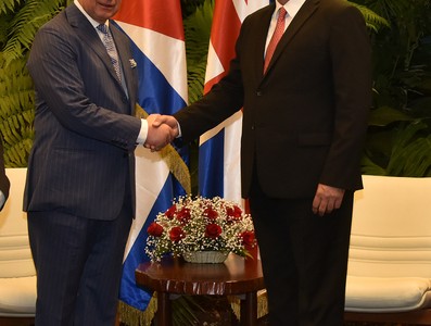 Recibimiento Oficial al Principe de Gales