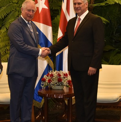 Recibimiento Oficial al Principe de Gales