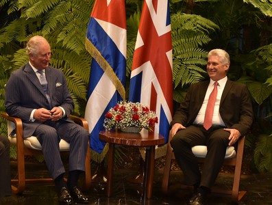 Recibimiento Oficial al Principe de Gales