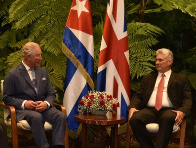 Recibimiento Oficial al Principe de Gales