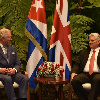 Recibimiento Oficial al Principe de Gales