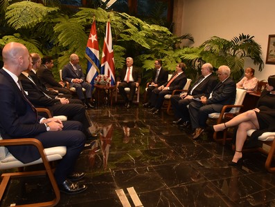 Recibimiento Oficial al Principe de Gales