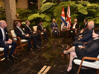 Recibimiento Oficial al Principe de Gales