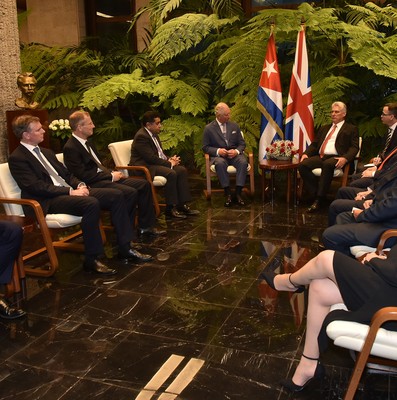 Recibimiento Oficial al Principe de Gales