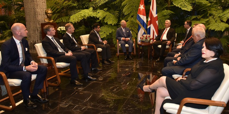 Recibimiento Oficial al Principe de Gales