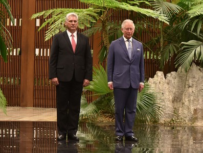 Recibimiento Oficial al Principe de Gales