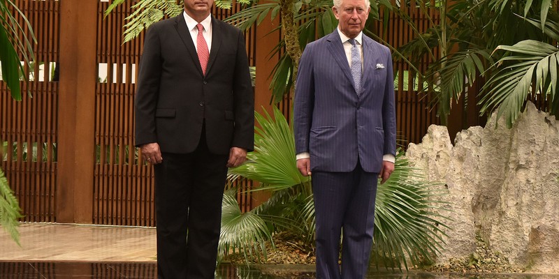 Recibimiento Oficial al Principe de Gales