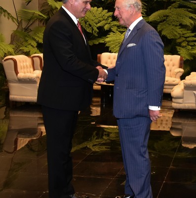 Recibimiento Oficial al Principe de Gales