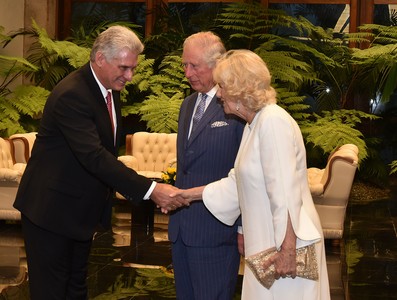 Recibimiento Oficial al Principe de Gales